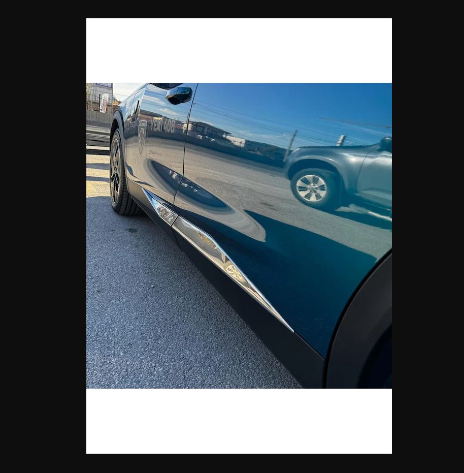 
                  
                    Chrome Side Door Trim for Peugeot 408 (2022–2025) – 4PCS Stainless Steel Door Accent Molding Kit
                  
                