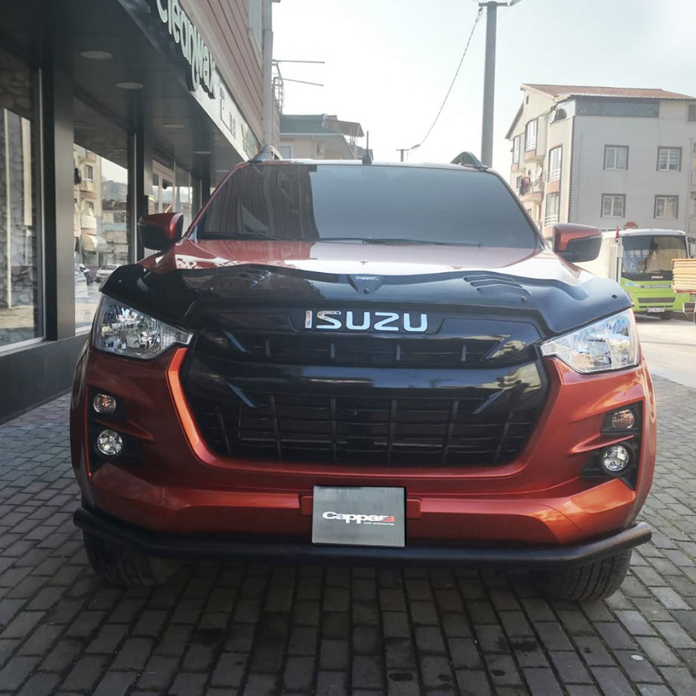 
                  
                    For Isuzu D-Max 2021+ Bat Style Hood Deflector – Front Hood Spoiler Bug Shield Guard
                  
                