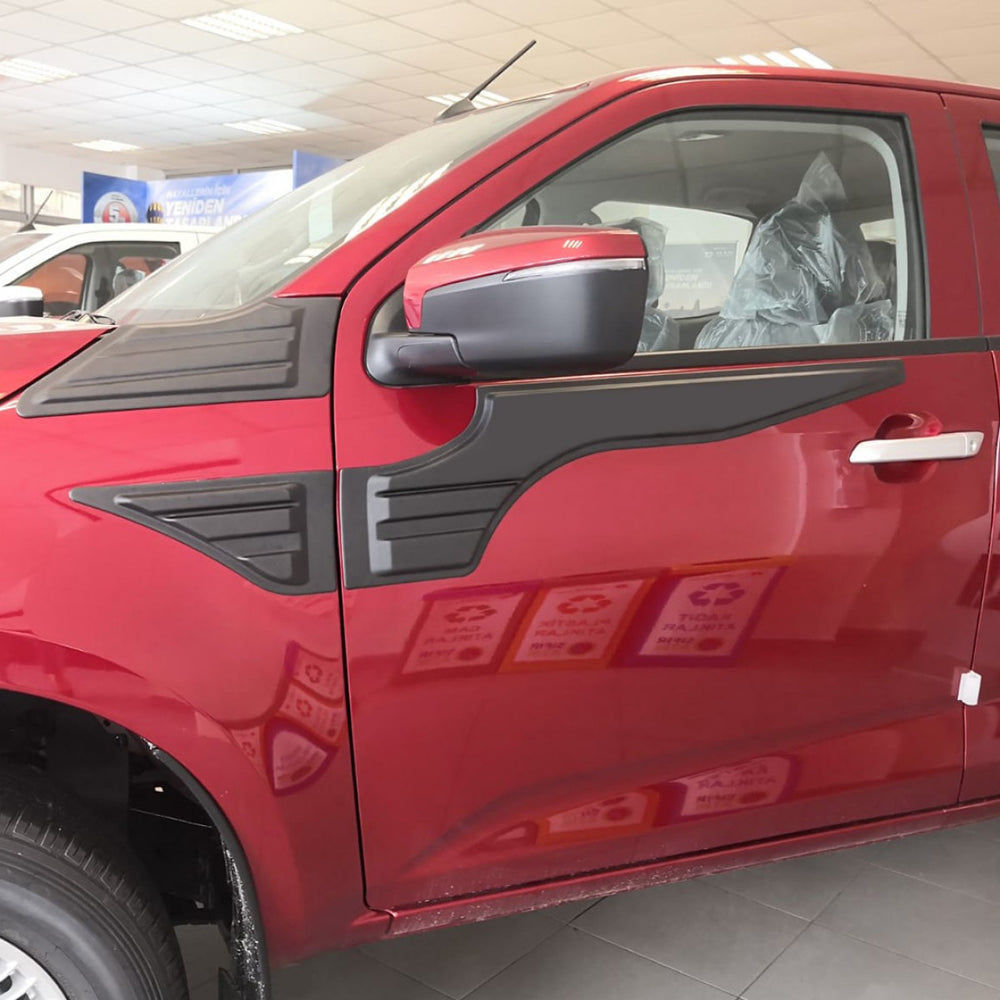 
                  
                    For Isuzu D-Max 2021–2026 Bat Side Door Cover & Hood Protector – 6-Piece Custom Guard Kit
                  
                