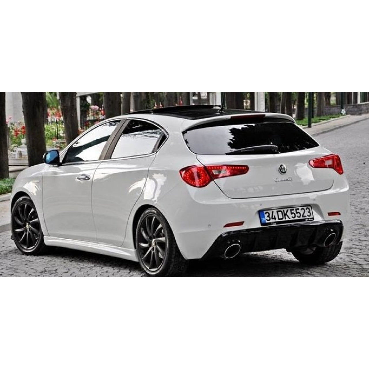 Premium Alfa Romeo Giulietta Side Skirts Threshold Sill Trim (2010-2020) – Perfect Fit & Protection Unpainted Unprimed