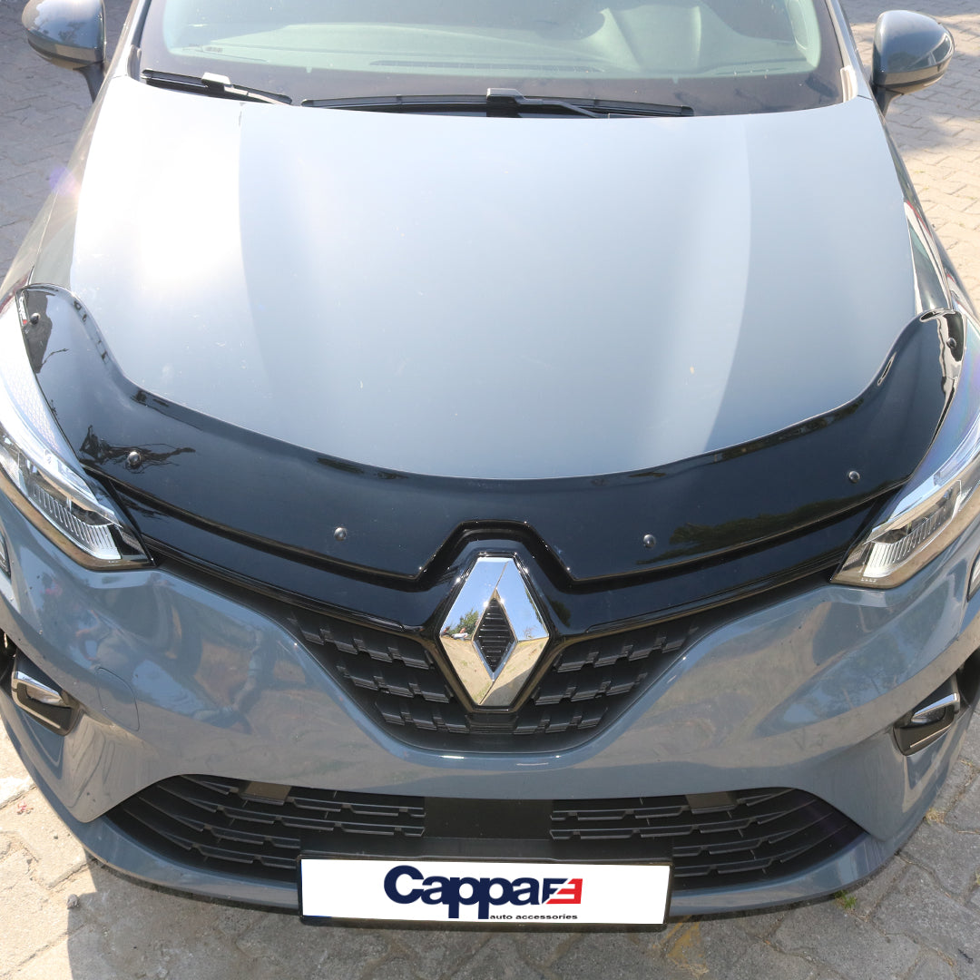 Front Hood Deflector for Renault Clio 5 (2020–2024) – Bug Shield Spoiler Guard for Bonnet Protection