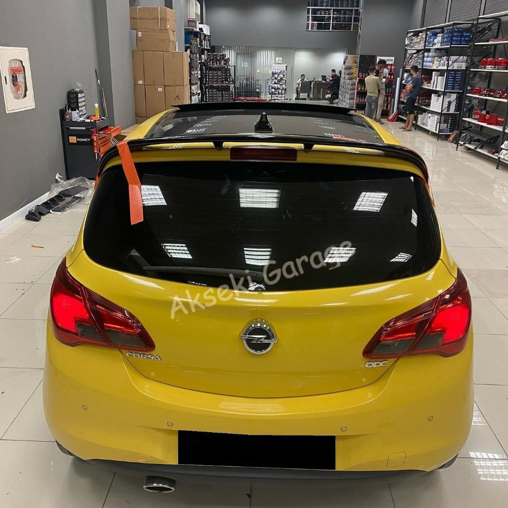 For Sport Rear Roof Spoiler for Opel Corsa E (2014–2020) – Sleek Aerodynamic Upgrade