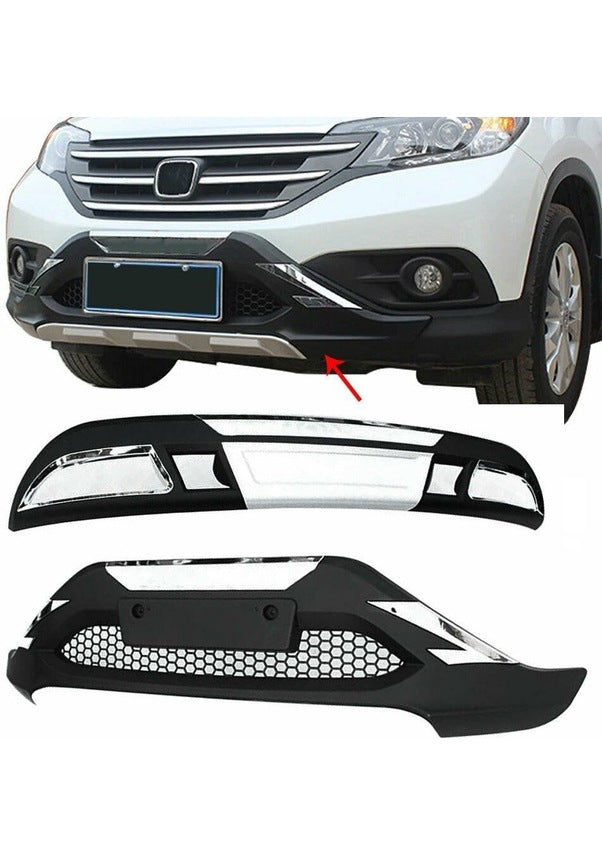 Front & Rear Bumper Protector Guard Diffuser for Honda CR-V (2013–2015) – Tough SUV Styling & Full Protection
