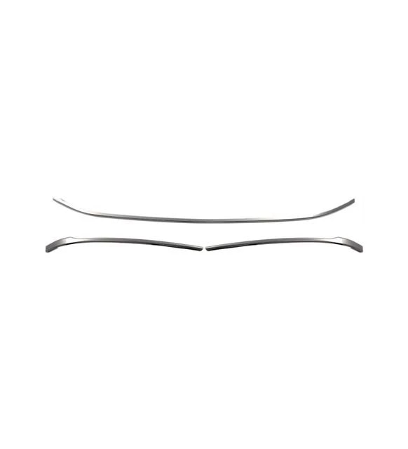 For  Volkswagen Passat B8 (2014–2022) Chrome Front Bumper Lower Trim – 3-Piece Set