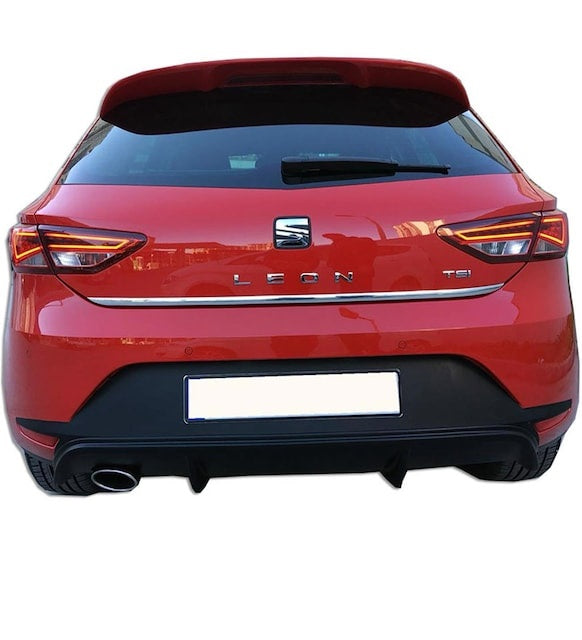 Compatible Rear Bumper Attachment for Seat Leon MK3 - 5F (2013-2016) – Sporty Upgrade