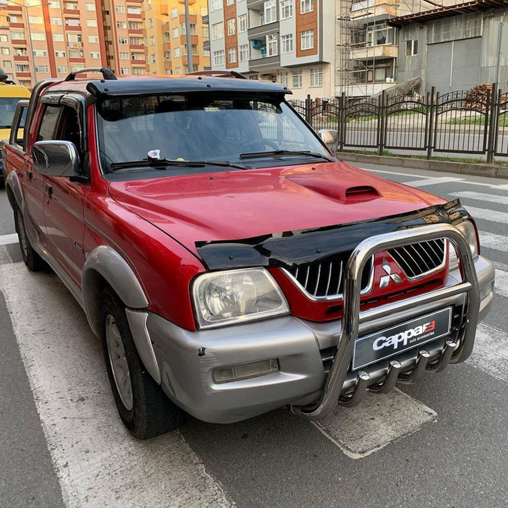 
                  
                    For Mitsubishi L200 Front Hood Protection Spoiler (1996–2006) – Bug Shield & Hood Deflector Guard
                  
                