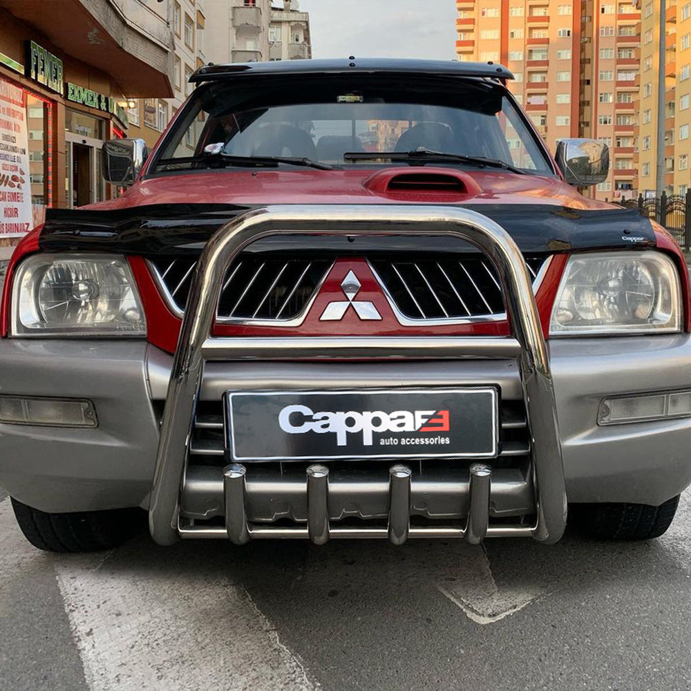 
                  
                    For Mitsubishi L200 Front Hood Protection Spoiler (1996–2006) – Bug Shield & Hood Deflector Guard
                  
                