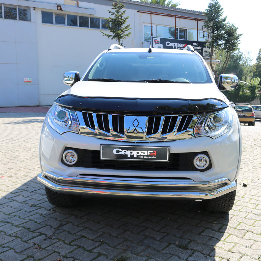 
                  
                    For Mitsubishi L200 Front Hood Protection Spoiler (2015–2019) – Bug Shield & Hood Deflector Guard
                  
                