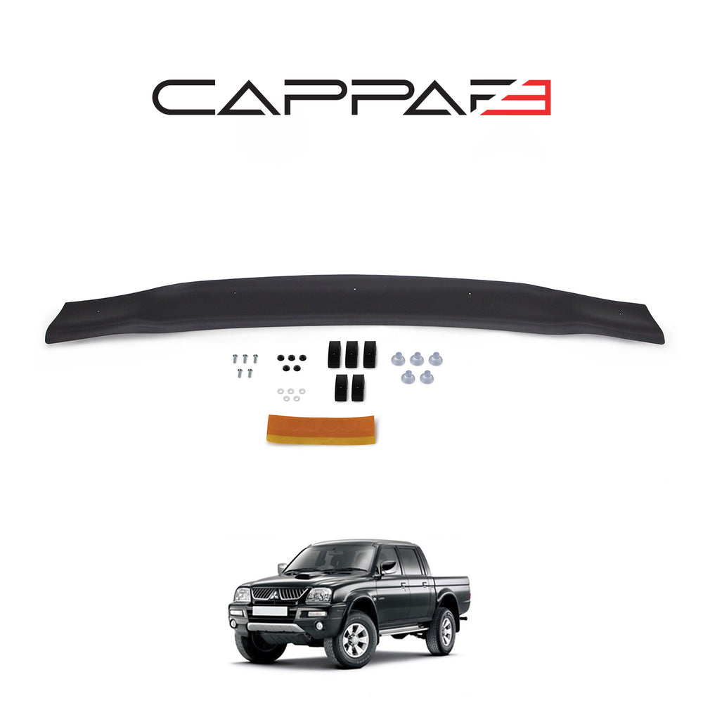 For Mitsubishi L200 Front Hood Protection Spoiler (1996–2006) – Bug Shield & Hood Deflector Guard