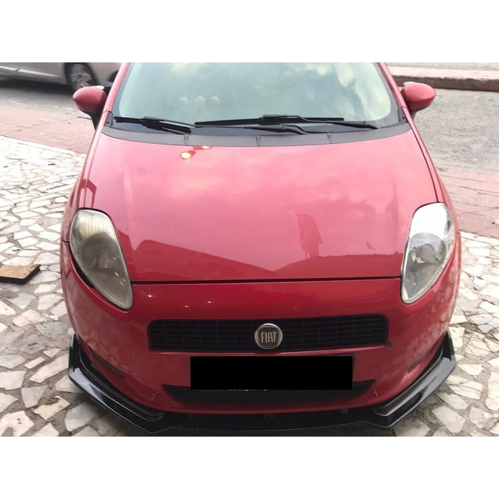 For Fiat Punto 2003–2020 Front Bumper Attachment Lip – Durable Lower Splitter Spoiler