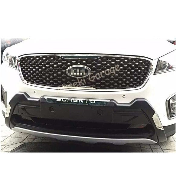 
                  
                    For Kia Sorento 2015–2017 Front & Rear Bumper Protection Diffuser Set – Glossy Black Styling Kit
                  
                