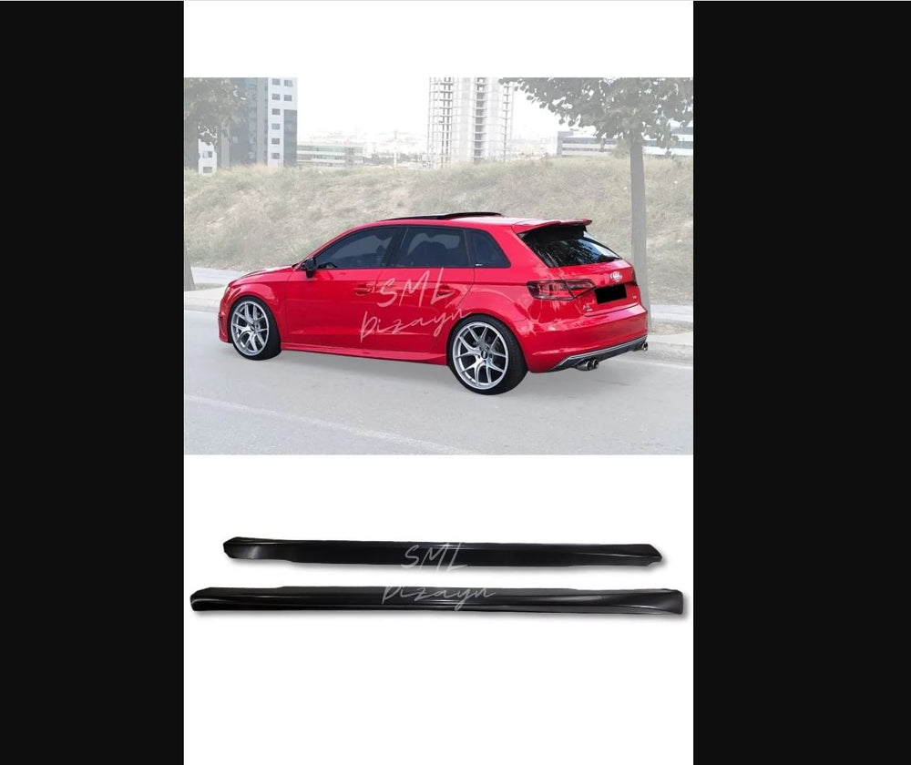 
                  
                    Sport Side Skirts for Audi A3 Hatchback (2013–2017) – Sleek Plastic Body Kit Upgrade UNPAINTED UNPRIMED
                  
                