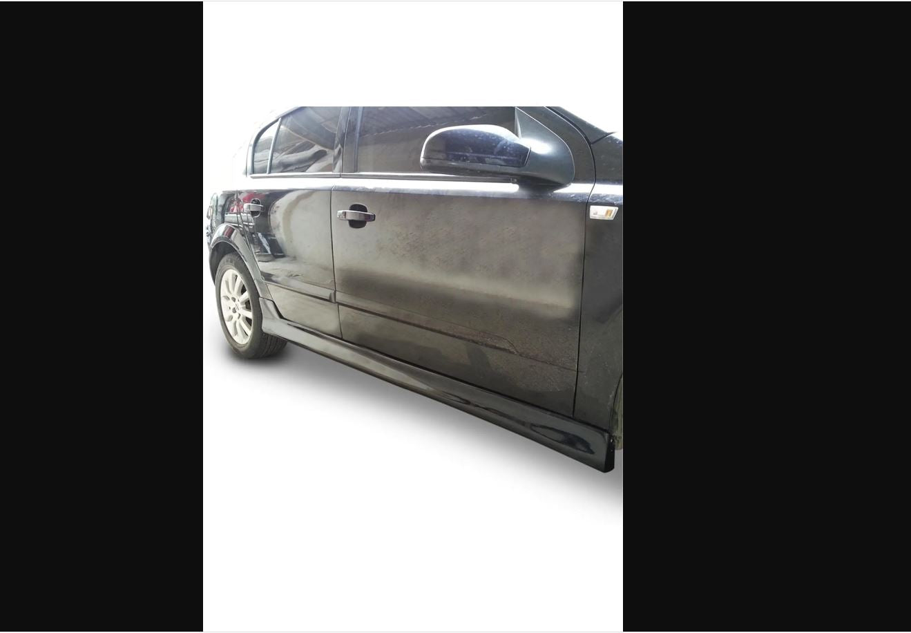 OPC Line Style Side Skirts for Opel Astra H (2004–2012) – Unpainted Plastic Body Kit Set