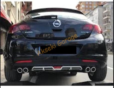 Universal Rear Bumper Diffuser for Opel Astra J HB (2009–2016) – Sport Style Rear Spoiler Upgrade