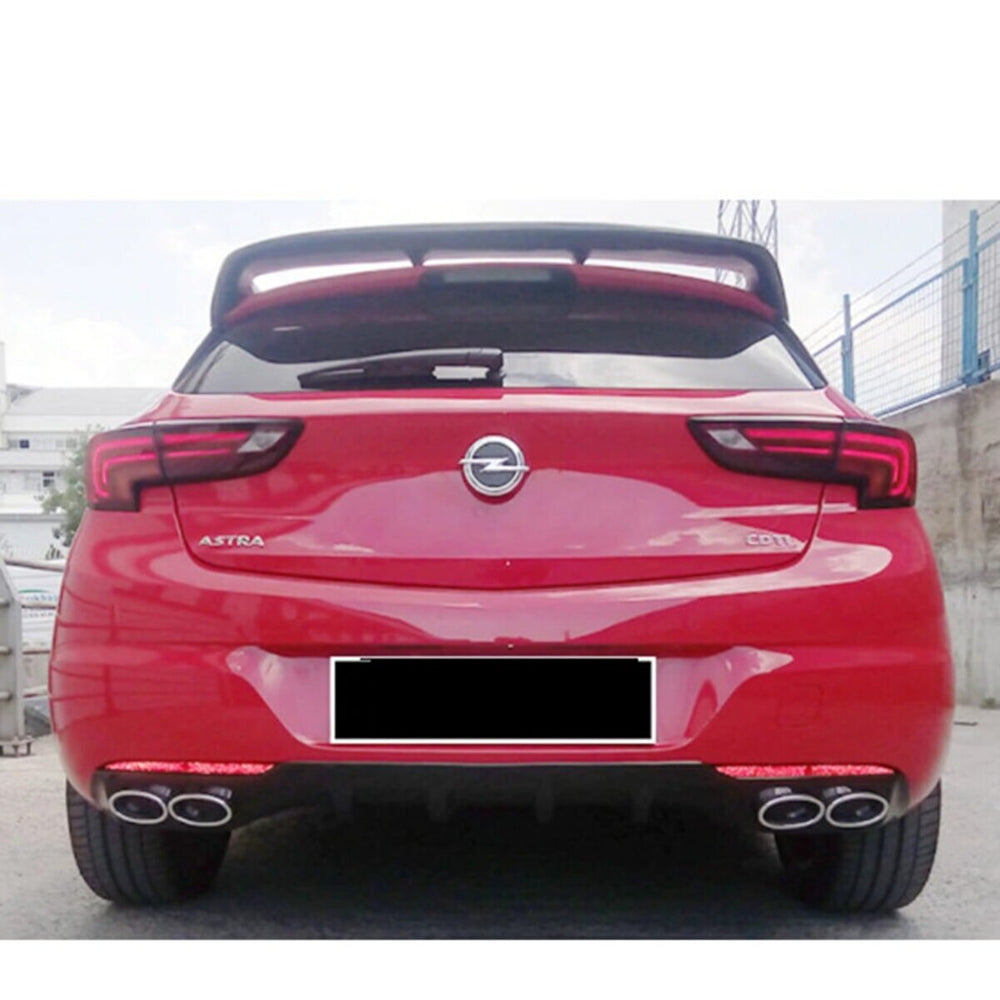 Bat Style Rear Spoiler for Opel Astra K (2015–2021) – Aggressive Wing Design Upgrade