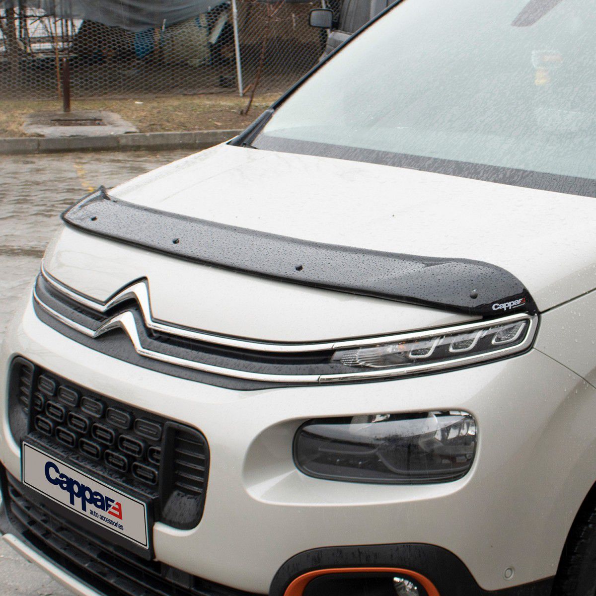 For Citroën Berlingo Front Bug Shield Hood Deflector / Bonnet Protector (2019–2026)
