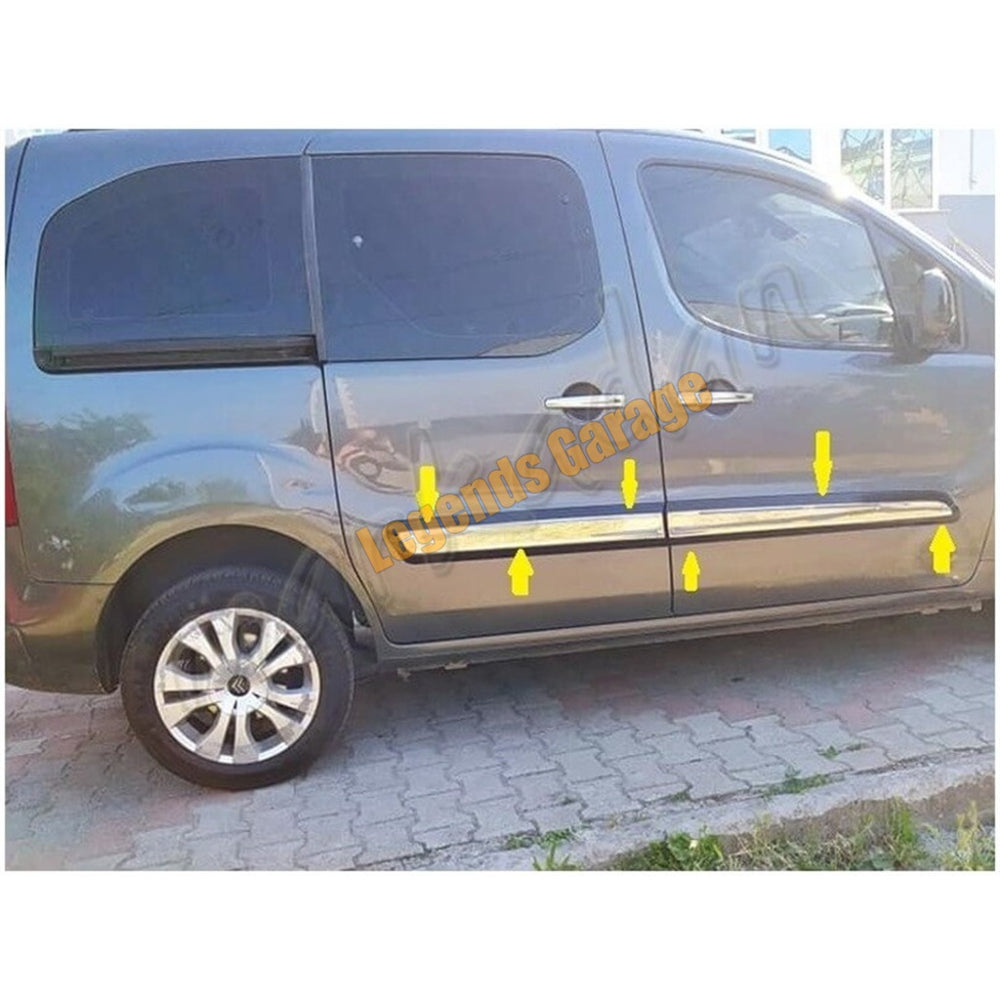 
                  
                    For Citroen Berlingo Side Door Streamer 2008-2018 – Stylish Protection & Sleek Design
                  
                