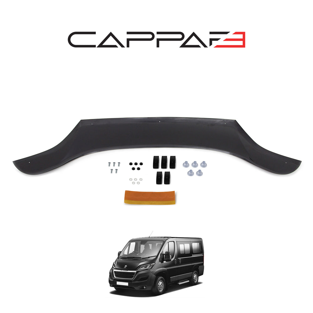 
                  
                    Front Hood Deflector for Peugeot Boxer (2014 and Up) – Bug Shield Protection Spoiler Guard
                  
                