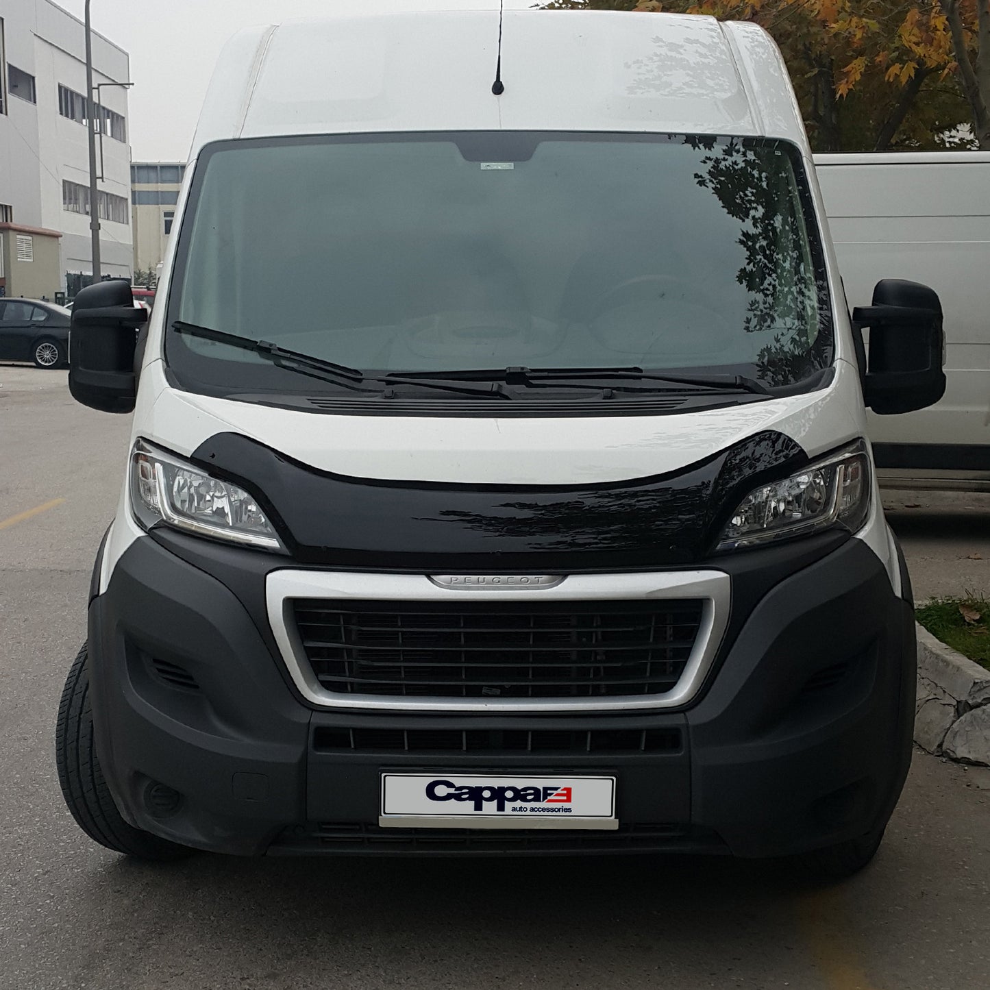 Front Hood Deflector for Peugeot Boxer (2014 and Up) – Bug Shield Protection Spoiler Guard