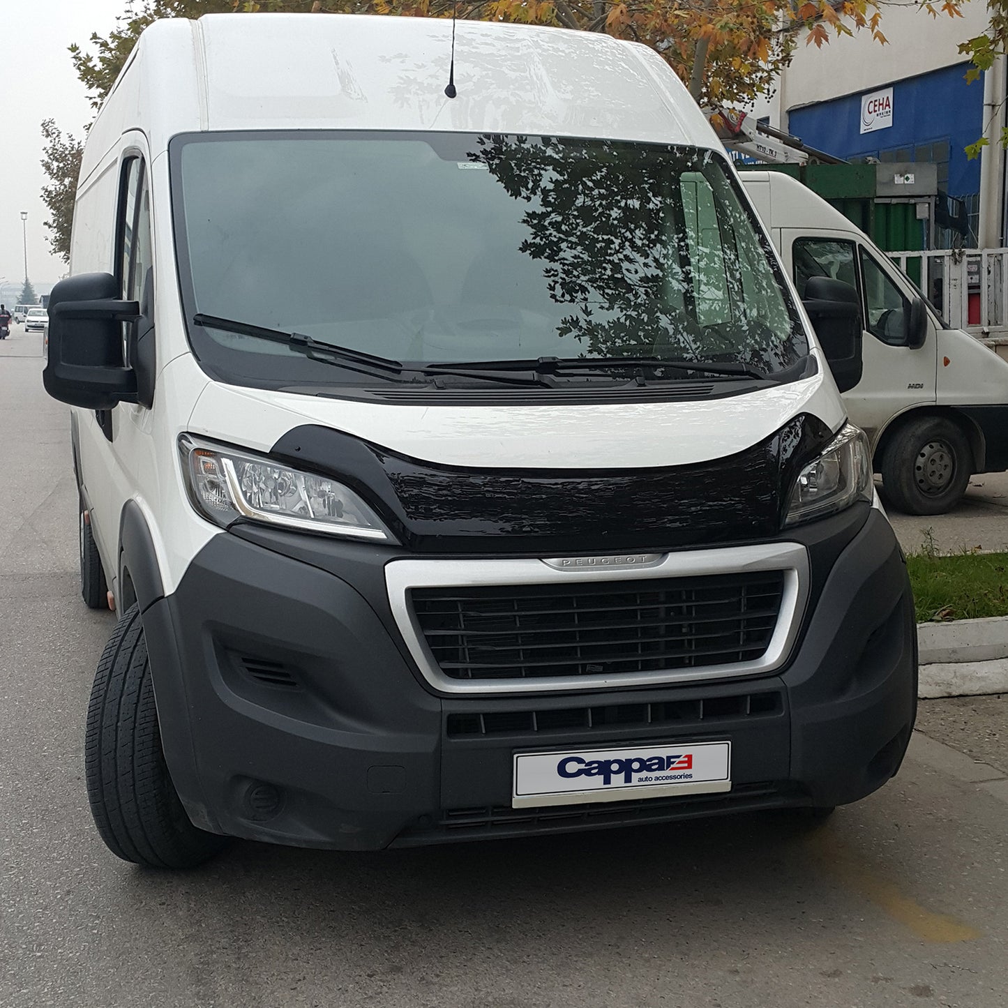 Front Hood Deflector for Peugeot Boxer (2014 and Up) – Bug Shield Protection Spoiler Guard
