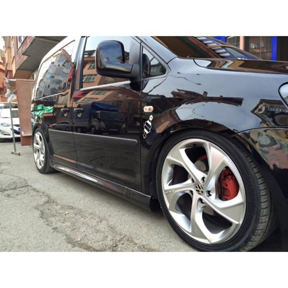 Side Skirt Set for VW Volkswagen Caddy (2003–2020) – Unpainted Plastic Panels