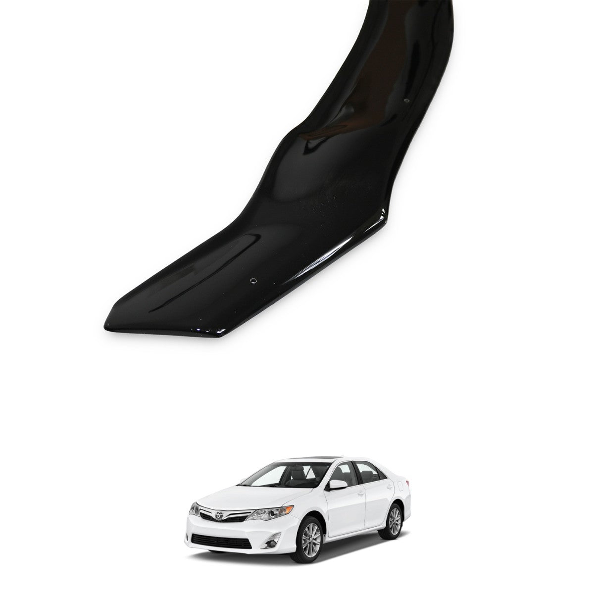Front Hood Protector & Bug Shield for Toyota Camry XV40 (2006–2012) – Sleek Hood Deflector Spoiler Guard