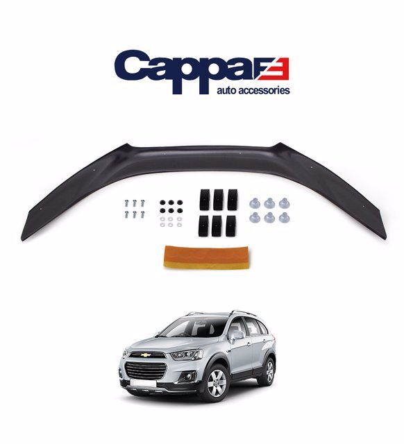 For Chevrolet Captiva Front Bug Shield Hood Deflector – Bonnet Protector Guard (2012–2019)