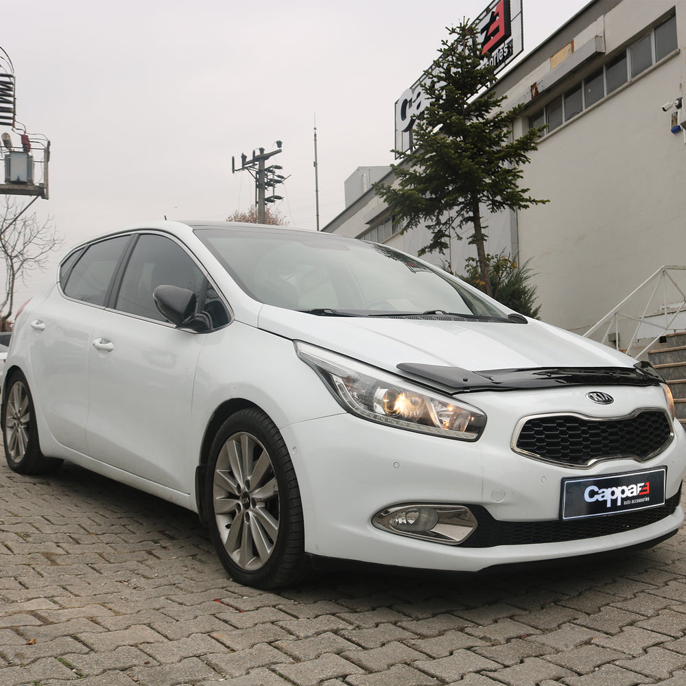 For Kia Ceed 2012–2018 Front Hood Deflector – Bug Shield & Hood Protection Spoiler