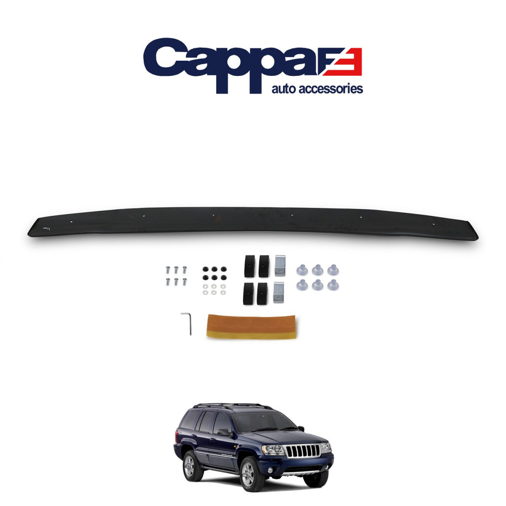 
                  
                    For Jeep Grand Cherokee 1999–2004 Glossy Black Hood Deflector – Bug Shield & Front Protection Spoiler | Auto Styling
                  
                