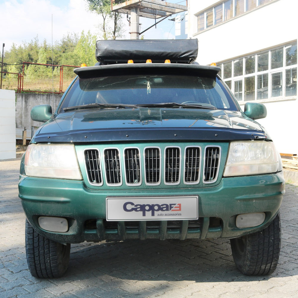 
                  
                    For Jeep Grand Cherokee 1999–2004 Glossy Black Hood Deflector – Bug Shield & Front Protection Spoiler | Auto Styling
                  
                