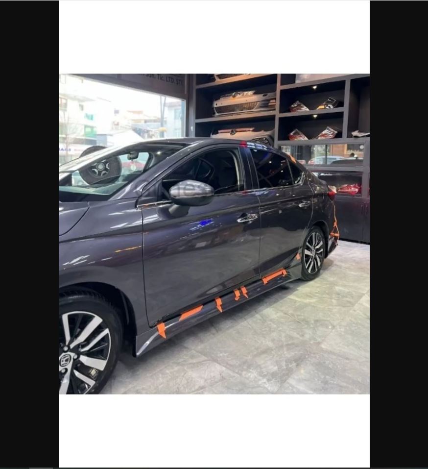 
                  
                    Plastic Side Sill Skirts Set for Honda City (2022–2024) – 2 Pieces, Sleek & Durable Upgrade
                  
                