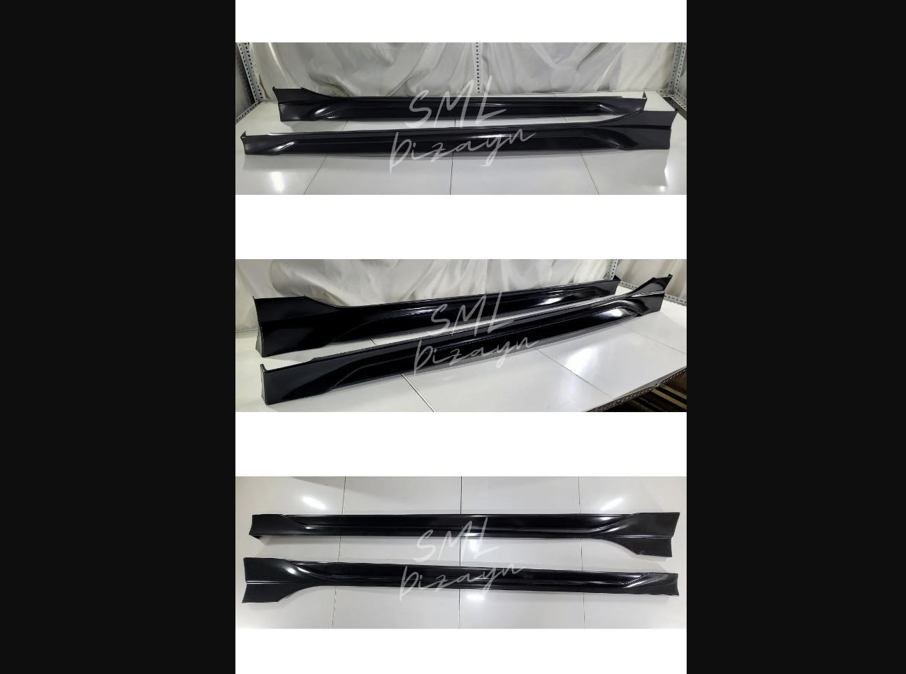 Plastic Side Skirts Sills for New Honda Civic FE1 (2022–2023) – Sleek & Durable Exterior Upgrade