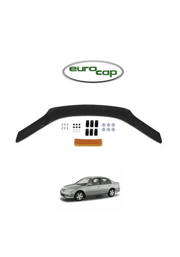 
                  
                    Glossy Black Front Hood Deflector for Honda Civic (1995–2000) – Bug Shield & Hood Protection Spoiler
                  
                
