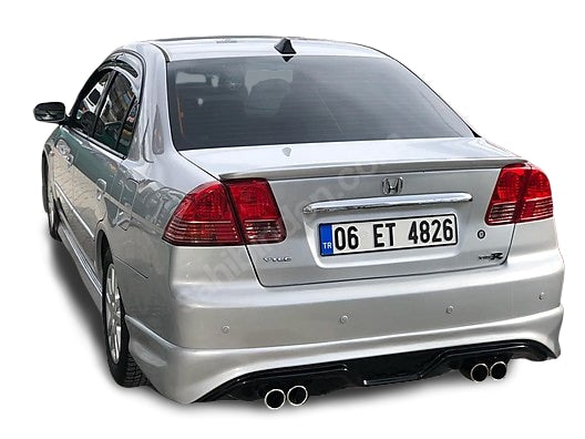 
                  
                    Rear Bumper Attachment for Honda Civic VTEC2 (2001–2006) – Unpainted Plastic Replacement, OEM Fit
                  
                