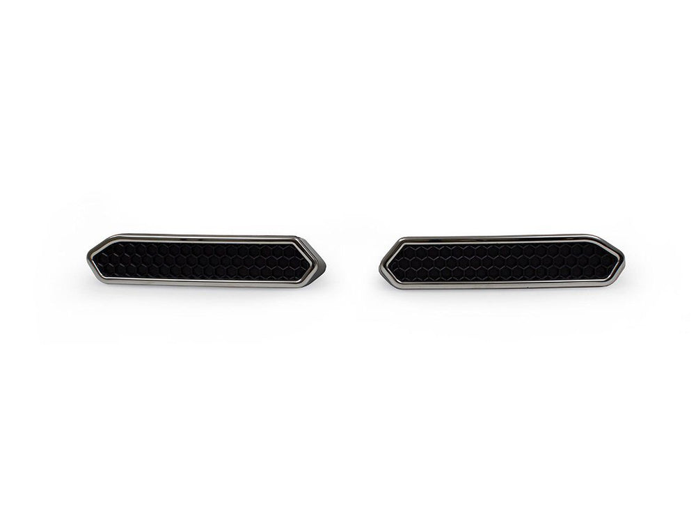 Renault Clio 4 (2012-2019) Chrome Exhaust Diffuser – 2 Pieces ABS + Stainless Steel