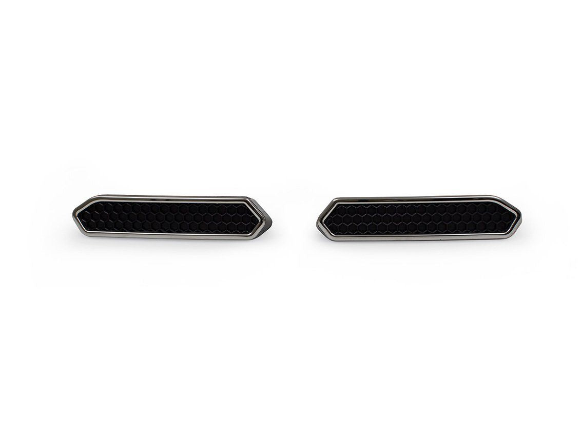 Renault Clio 4 (2012-2019) Chrome Exhaust Diffuser – 2 Pieces ABS + Stainless Steel