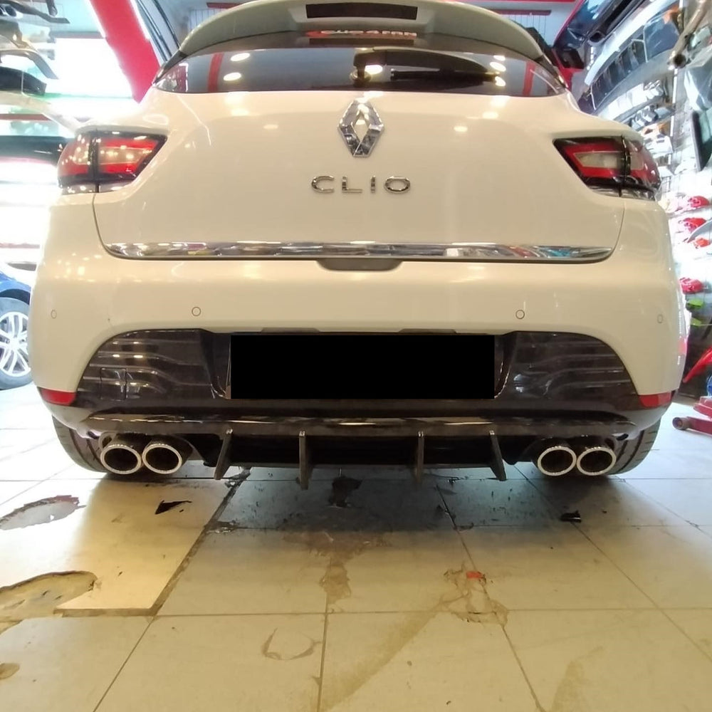 For Renault Clio 4 Rear Bumper Diffuser – 2012-2018 Rear Bumper Attachment