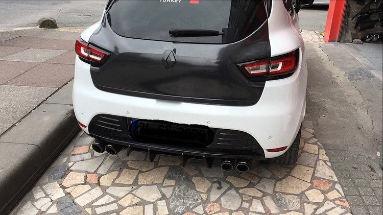 For Renault Clio 4 Rear Bumper Diffuser – 2012-2018 Rear Bumper Attachment
