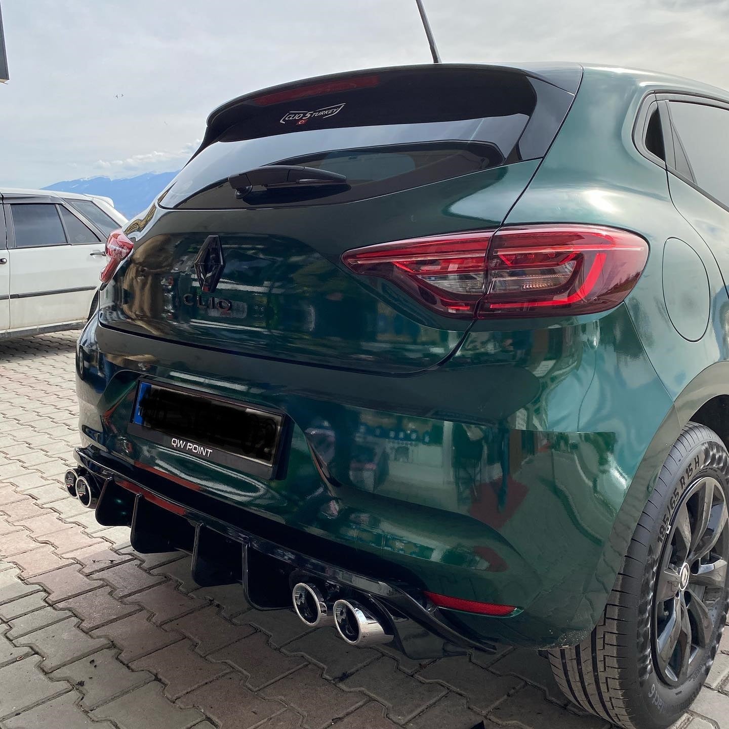 For Renault Clio 5 Rear Bumper Diffuser Extension – 2019-2022 Rear Bumper Attachment