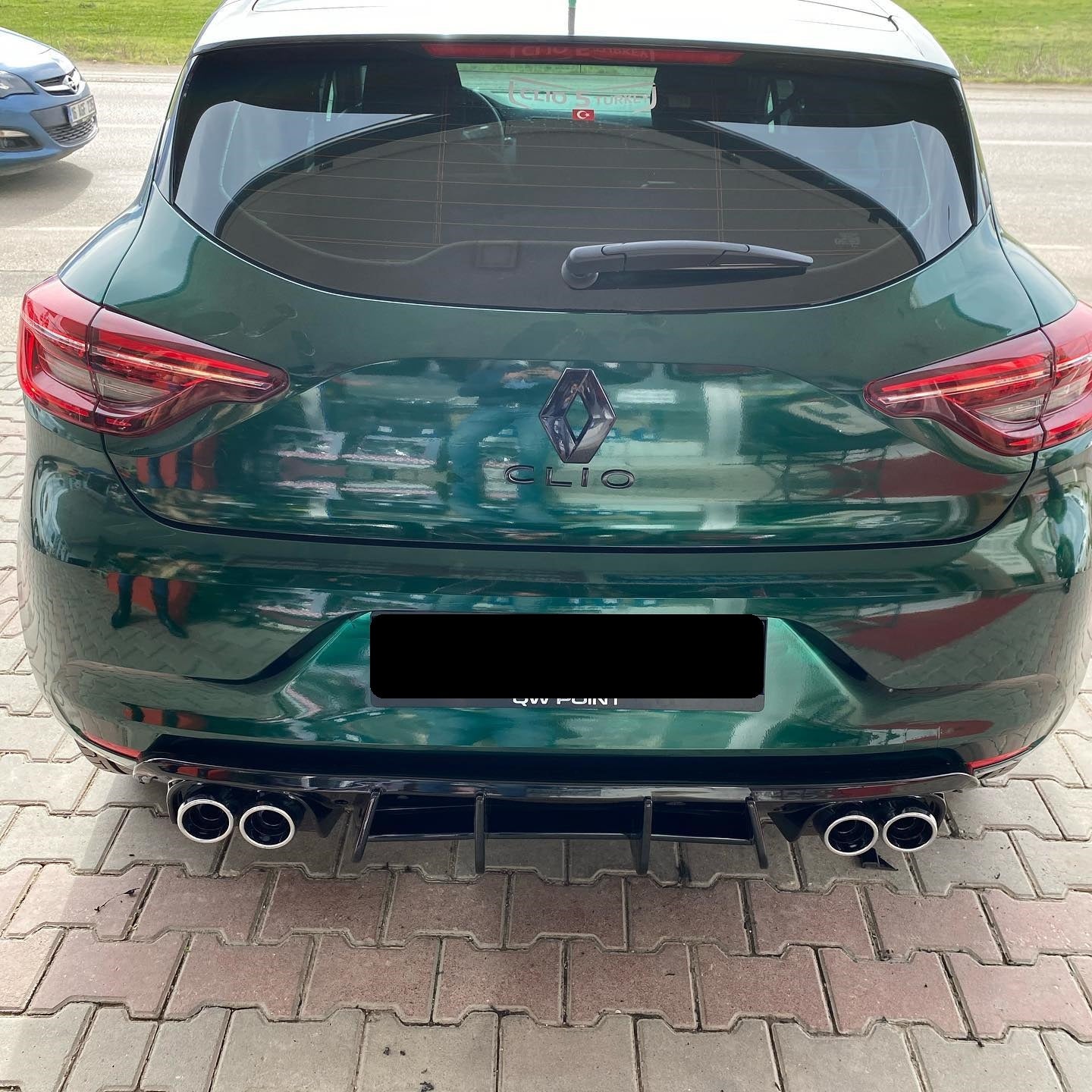 For Renault Clio 5 Rear Bumper Diffuser Extension – 2019-2022 Rear Bumper Attachment