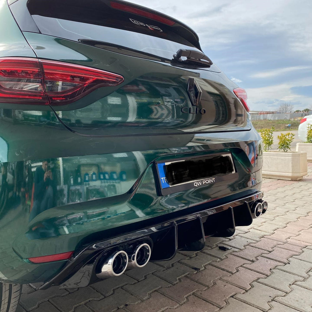 
                  
                    For Renault Clio 5 Rear Bumper Diffuser Extension – 2019-2022 Rear Bumper Attachment
                  
                