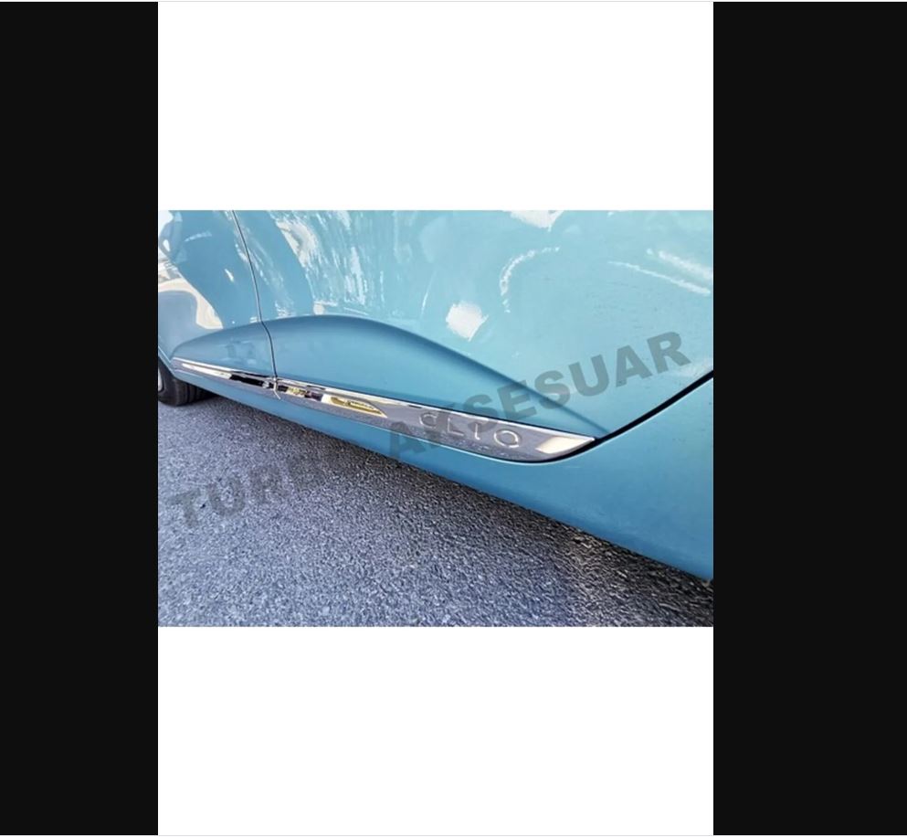 For Renault Clio 5 (2019–2025) 4-Piece Chrome Door Trim Lines – Premium Chromium Styling