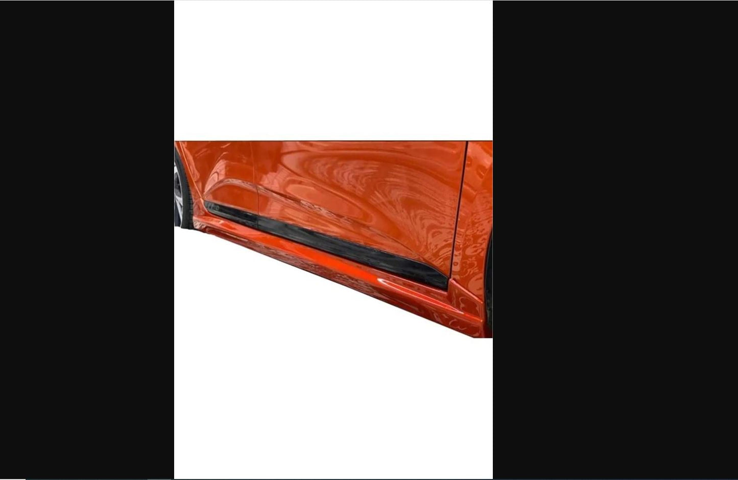 Unprimed & Unpainted Plastic Side Skirts Set for Renault Clio 5 (2019–2022) – Customizable Body Kit