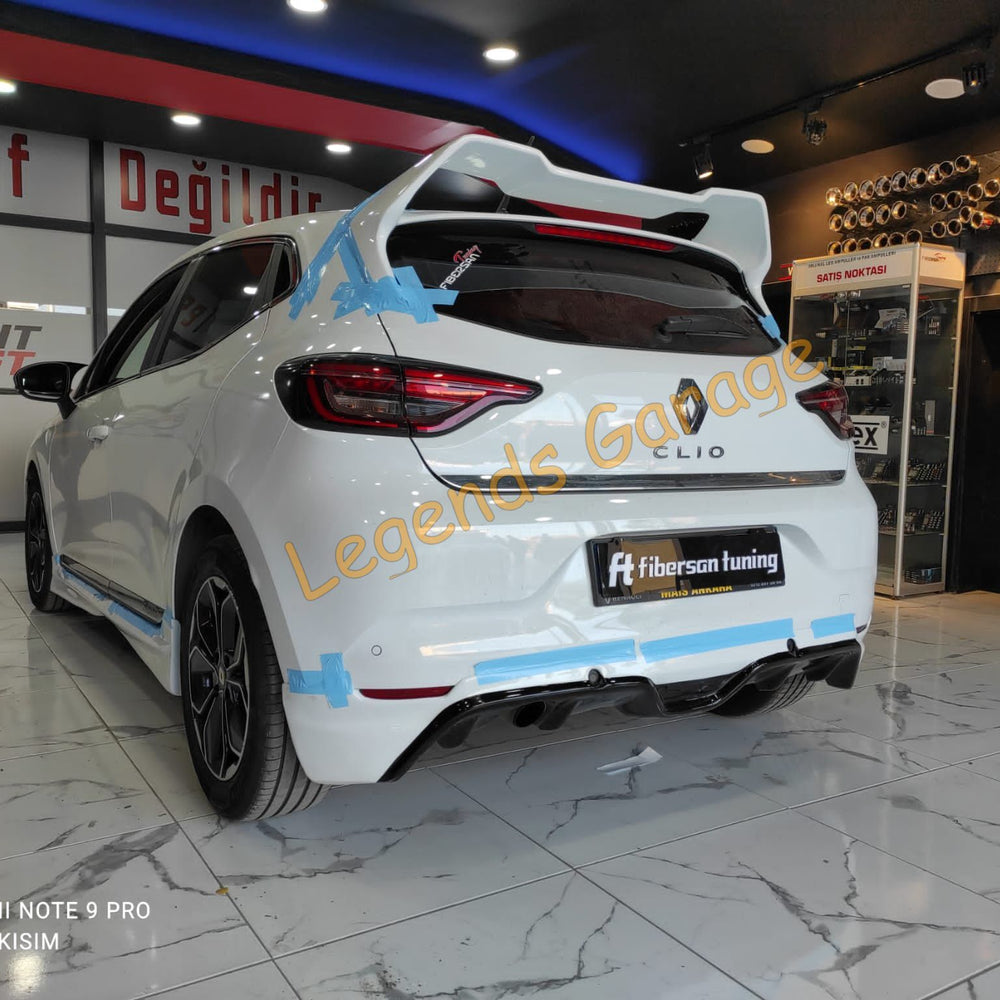 
                  
                    Renault Clio 5 Diffuser Rocker Body Kit – 2019-2022 Sporty Rear Upgrade
                  
                