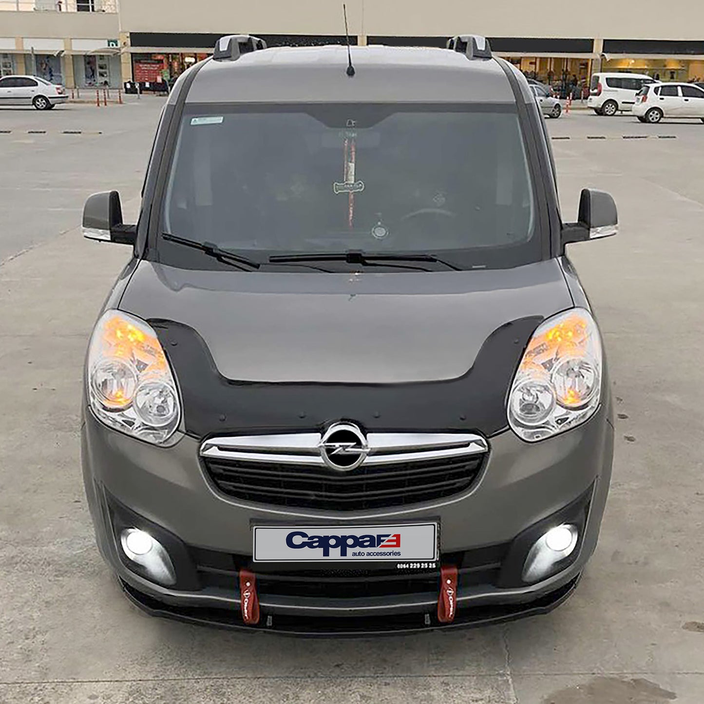 For Premium Hood Deflector for Opel Combo D (2012–2015) – Sleek Bug Shield & Front Protection Spoiler