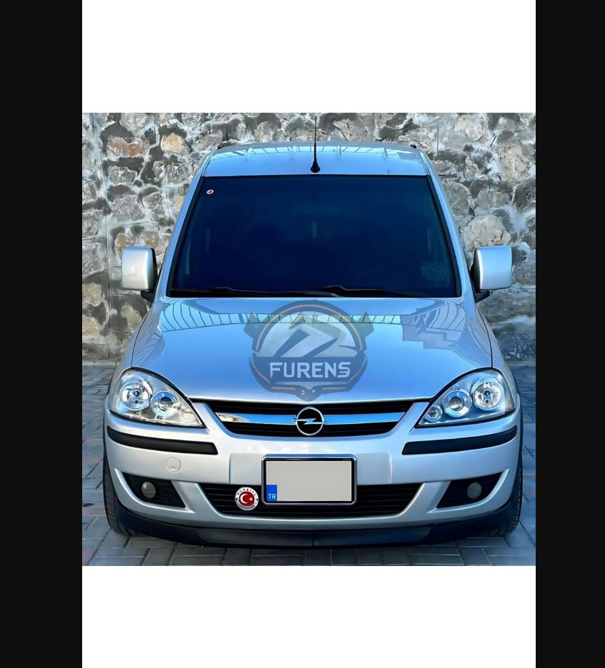 Flexible H-Type Front Lip for Opel Combo (2002–2014) – 2-Piece Snow Cover Bumper Extension