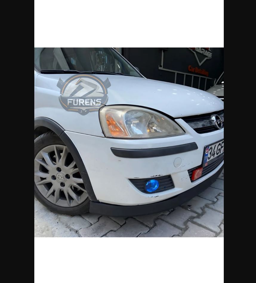 Flexible H-Type Front Lip for Opel Combo (2002–2014) – 2-Piece Snow Cover Bumper Extension
