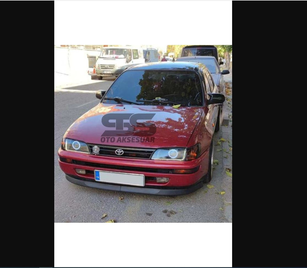 H Style Front Bumper Lip for Toyota Corolla – 1st Quality Supplement Part | Sporty Front Lip Spoiler