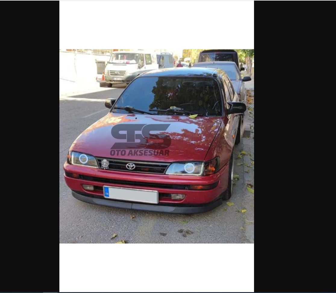 H Style Front Bumper Lip for Toyota Corolla – 1st Quality Supplement Part | Sporty Front Lip Spoiler