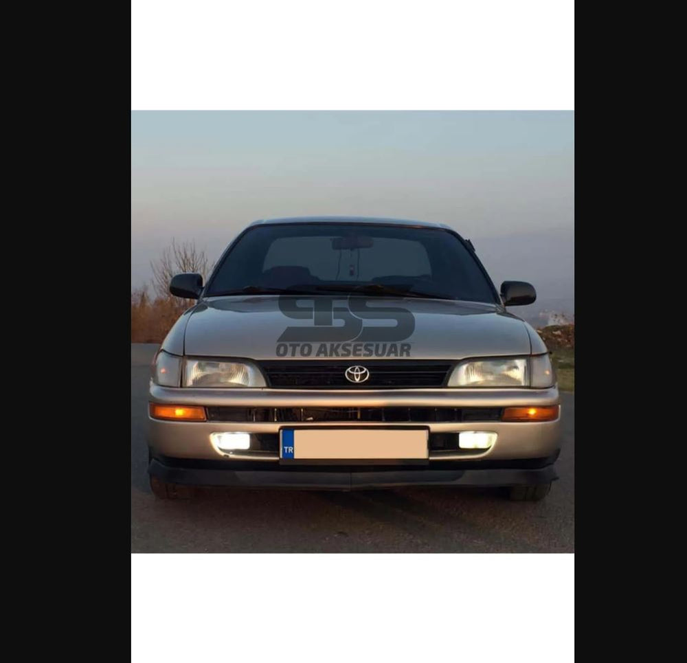 H Style Front Bumper Lip for Toyota Corolla – 1st Quality Supplement Part | Sporty Front Lip Spoiler